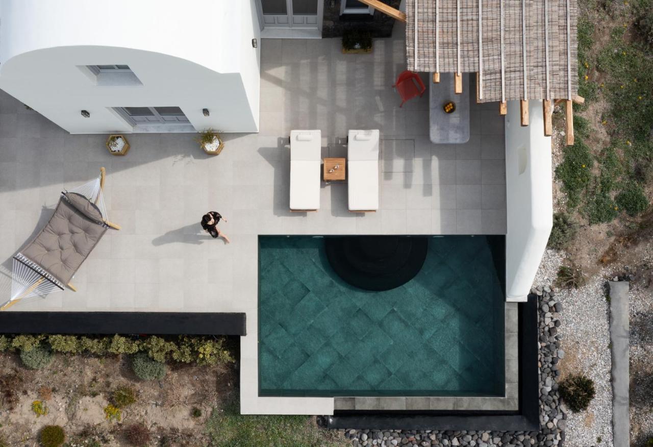 Saint John Oia-Exclusive Private Heated Pool Villas Luaran gambar