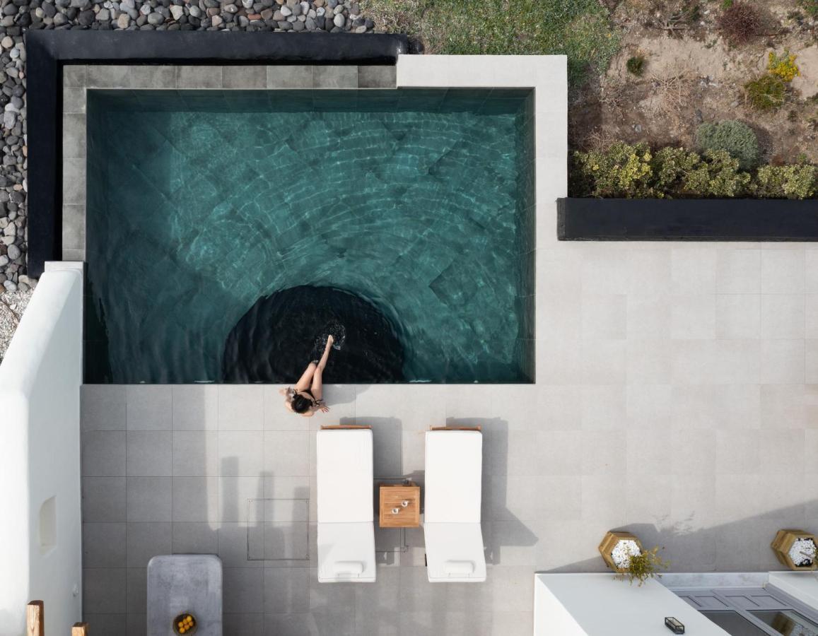 Saint John Oia-Exclusive Private Heated Pool Villas Luaran gambar