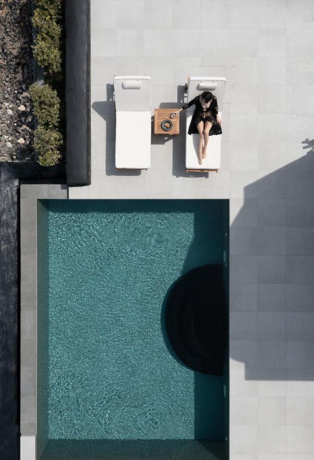 Saint John Oia-Exclusive Private Heated Pool Villas Luaran gambar