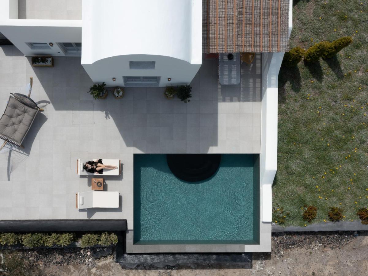 Saint John Oia-Exclusive Private Heated Pool Villas Luaran gambar