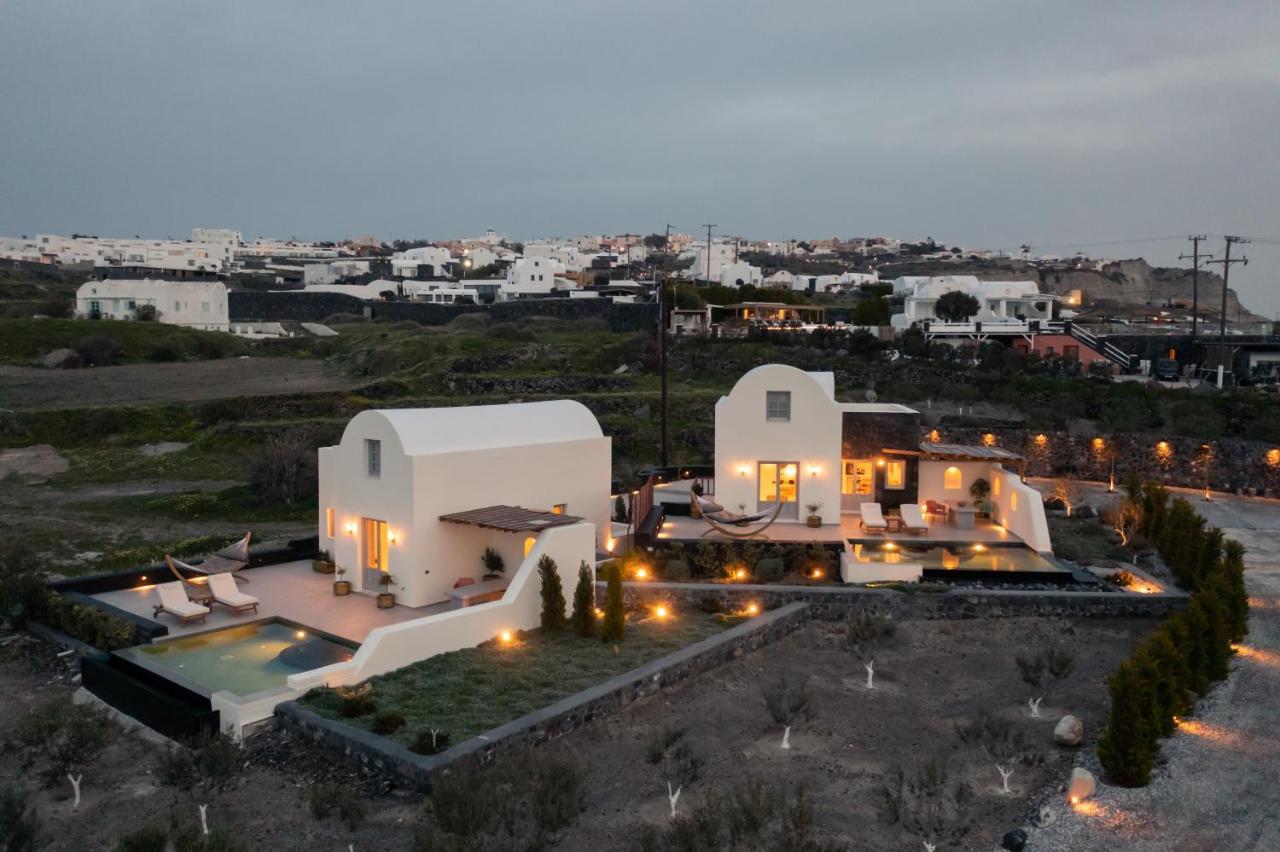 Saint John Oia-Exclusive Private Heated Pool Villas Luaran gambar