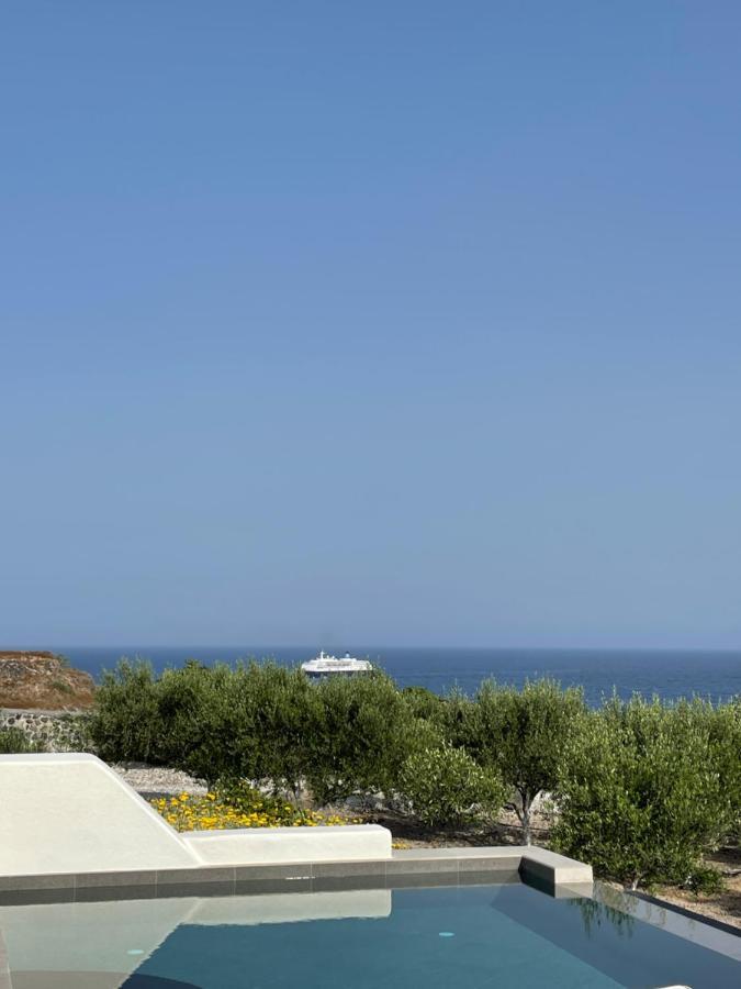 Saint John Oia-Exclusive Private Heated Pool Villas Luaran gambar