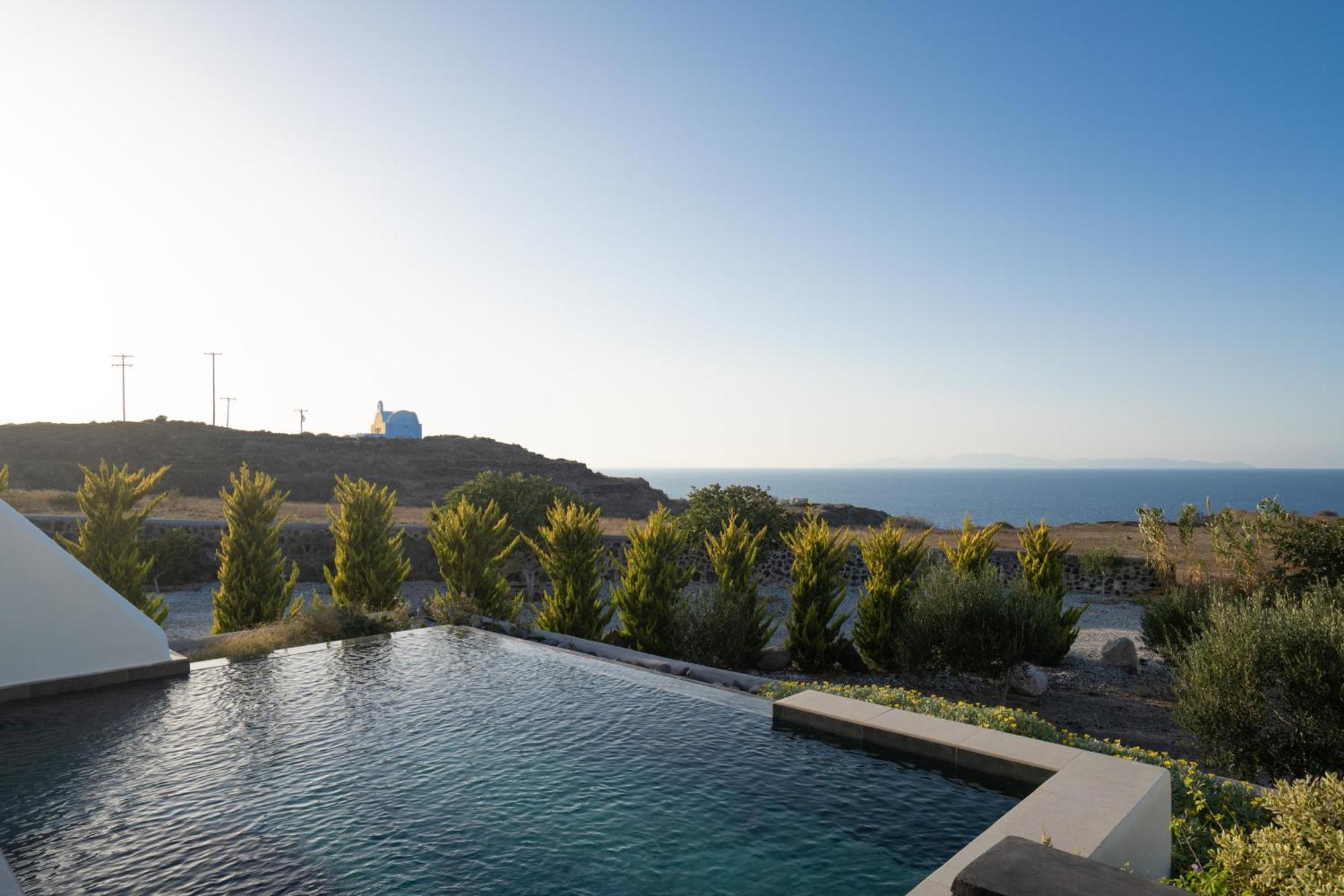 Saint John Oia-Exclusive Private Heated Pool Villas Luaran gambar